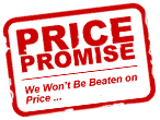 Price Promise - We Guarantee You The Best Possible Price